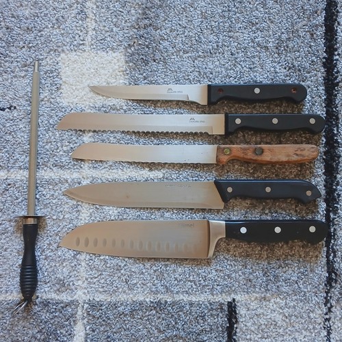 Lot couteaux cuisine gimel - couteaux,