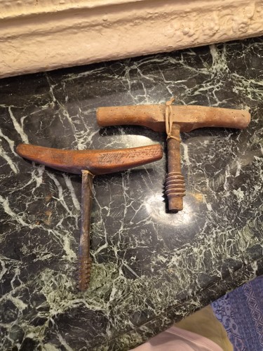 Lot deux outils ancien - deux,