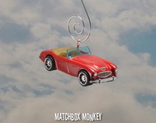 '63 Austin Healy 3000 Mkii SPORTS Voiture Noël Ornement 1/64 Convertible Cabrio