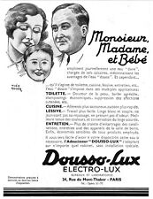 *** DOUSSO-LUX Water Softener *** 1933 - Pub. (25 x 32.5) // p182