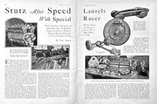 1928 Report Stutz Blackhawk Special Frank Lockhart 181 Cu In V 16 4 1/2 pages