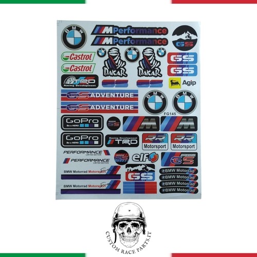 Kit autocollants moto - kit, m