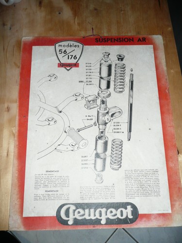 Voir rare eclaté carton - ,