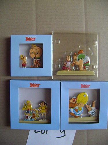 Figurines astérix métal - ,