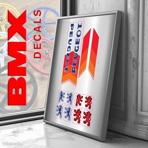 Kit stickers bmx peugeot - kit,