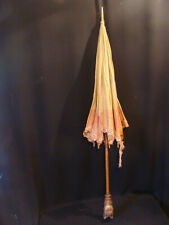 Large Antique Bull Dog Knob Umbrella 1930s-40s