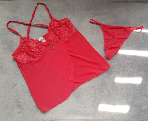 Ensemble lingerie rouge - rouge,