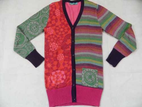 Desigual joli cardigan long - desigual,