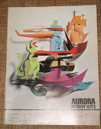Aurora hobby kits avions - aurora,