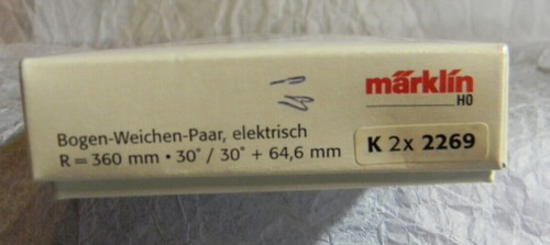 Marklin 2269 paire - 2269, ho