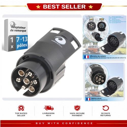 Adaptateur attelage vers - adaptateur, 13