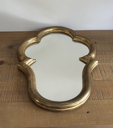 Miroir bois doré - doré, style