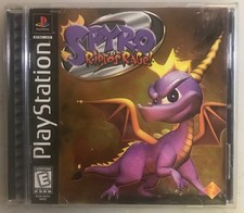 Spyro 2 Ripto's Rage Gold Foil PS1 PlayStation 1  OPEN BOX-----RESEALED------