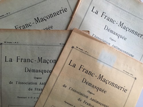 Lot antimaçonnique - antimaçonnique, la