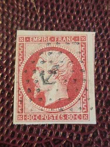 Timbre france obl ancre - timbre, 17