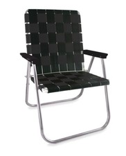Midnight - Aluminum Webbed Beach Lawn Chair - Made In the USA