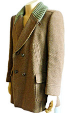 MANTEAU VINTAGE LAINE et POIL