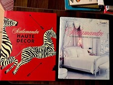Scalamandre Haute Decor + Luxurious Home Interiors Coffee Table Books Hardcovers