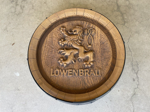 Lowenbrau plastique bière - lowenbrau,