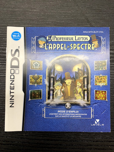 Notice seule professeur layton - notice,