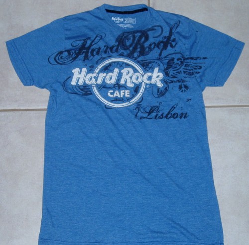 Hard rock cafe shirt - rock, lisbon