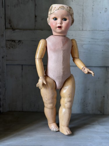 Poupée ancienne bébé - ancienne,
