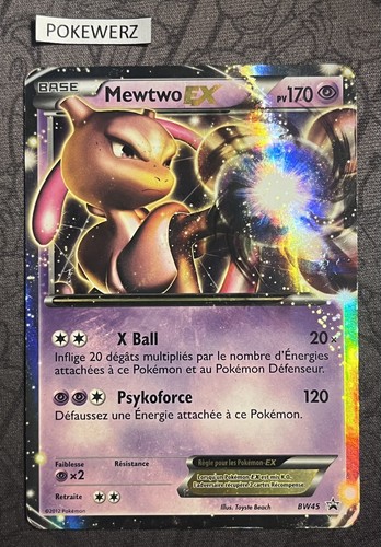 Carte pokémon mewtwo - carte, ex