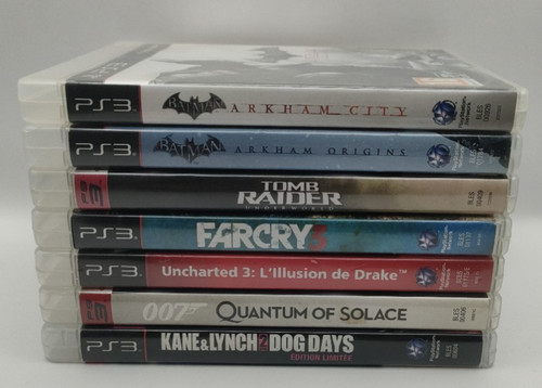 Lot jeux ps3 batman arkham - jeux,