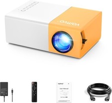 Mini VideoProjecteur, Retroprojecteur, Compatible avec Smartphone/PS4/Firestic