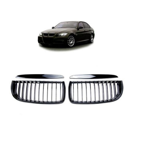 Calandre noir brillant pour - noir,