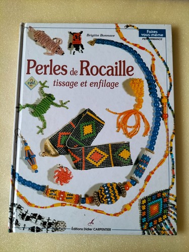 Livre perles rocailles - "perles, rocailles"