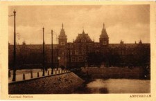 CPA AK AMSTERDAM Central