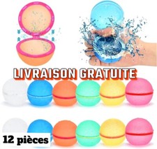 Ballons d'eau Réutilisables Bombes à Eau Jeux D’été Plein Air adultes Et Enfants