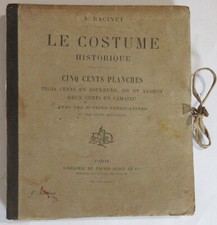 RACINET LE COSTUME HISTORIQUE