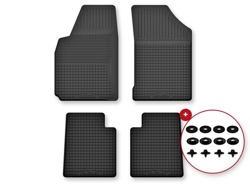 Tapis sol caoutchouc - tapis, bac