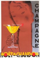 MOËT & CHANDON affiche en sérigraphie par CHEM