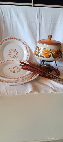 Service fondues années 70 - années,