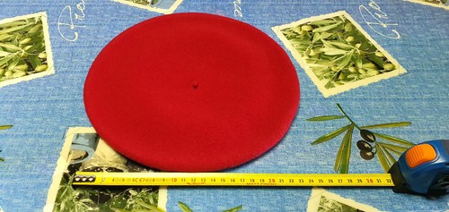 Chapeau beret ado femmes rouge - chapeau,