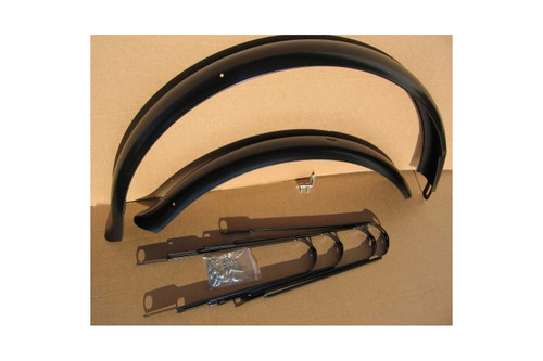 Garde boue noir pouces 80mm - noir, 26