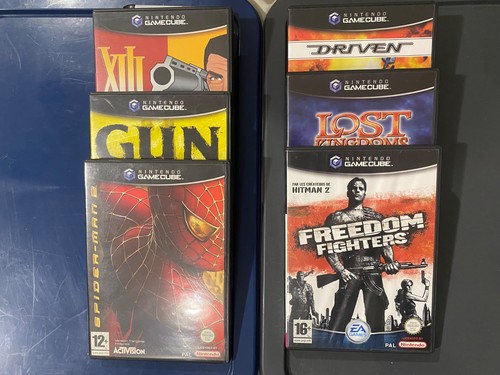 Lot jeux nintendo gamecube - lot,