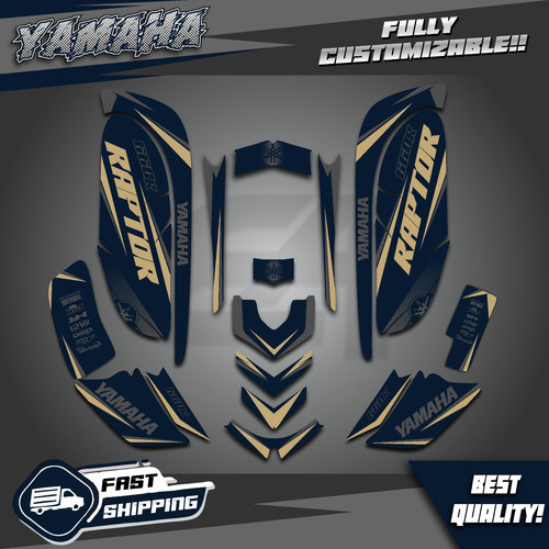 Yamaha raptor 660 graphics kit - yamaha,