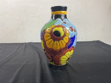KERAMIS ART DECO EARTHENWARE VASE D2075 CHARLES CATTEAU