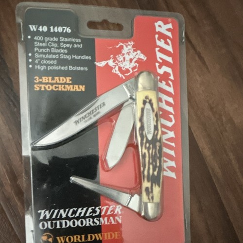 Winchester blade stockman - 3-blade,