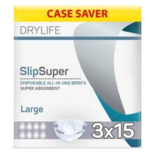 3x Drylife Incontinence Slip