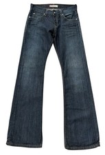 Levi’s 512 Women's Bootcut Blue Mid Rise Tall Cotton Jeans W34 L34,5