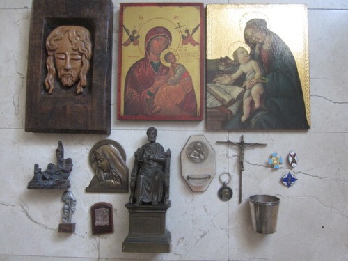 Lot objets insignes - lot, et
