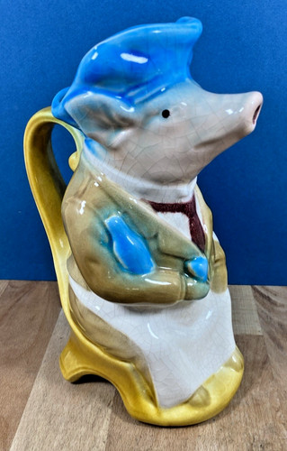 Ancien pichet zoomorphe cochon