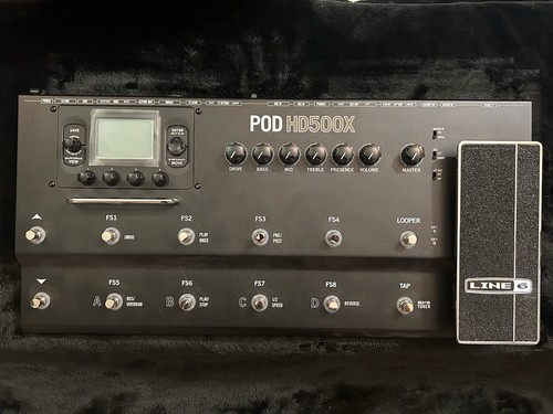 Line pod hd500x guitar - 6,