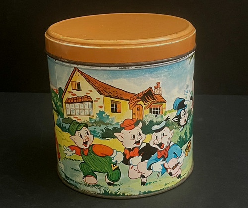 Ancienne boite publicitaire - ancienne,