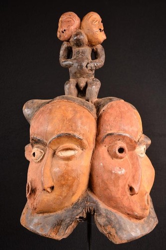 Masque pende africain - masque,